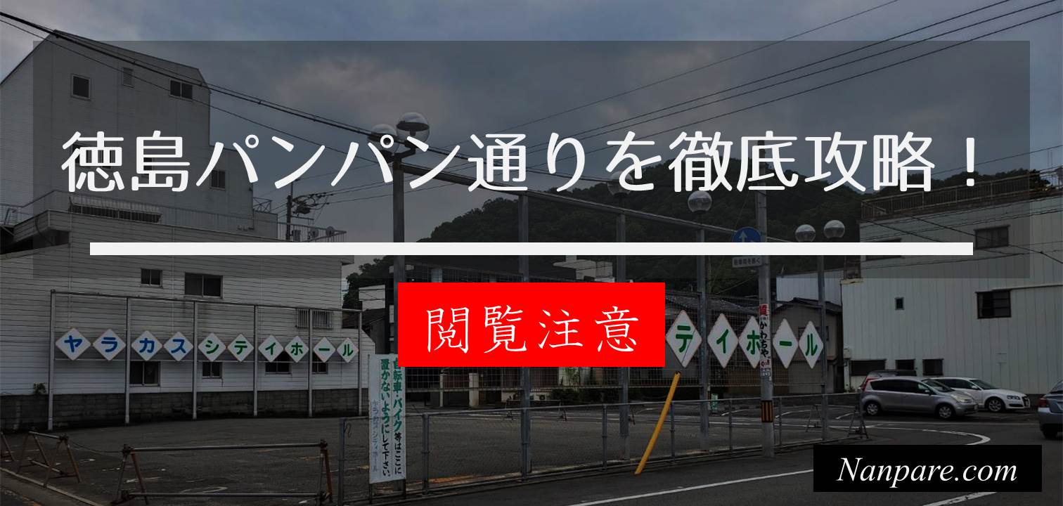 徳島パンパン通りを徹底攻略 時代に取り残された禁断の新地 Nanpare Com